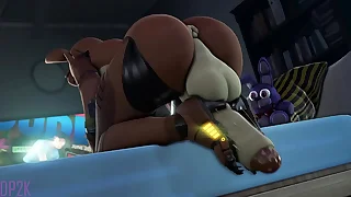 Foxy Self FootJob (Fnaf)