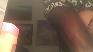 Candycane getting band bang by black horseshit guy#1